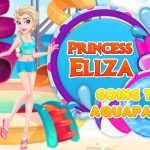 Princess Eliza Going To Aquapark